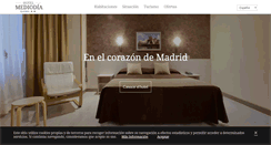 Desktop Screenshot of mediodiahotel.com